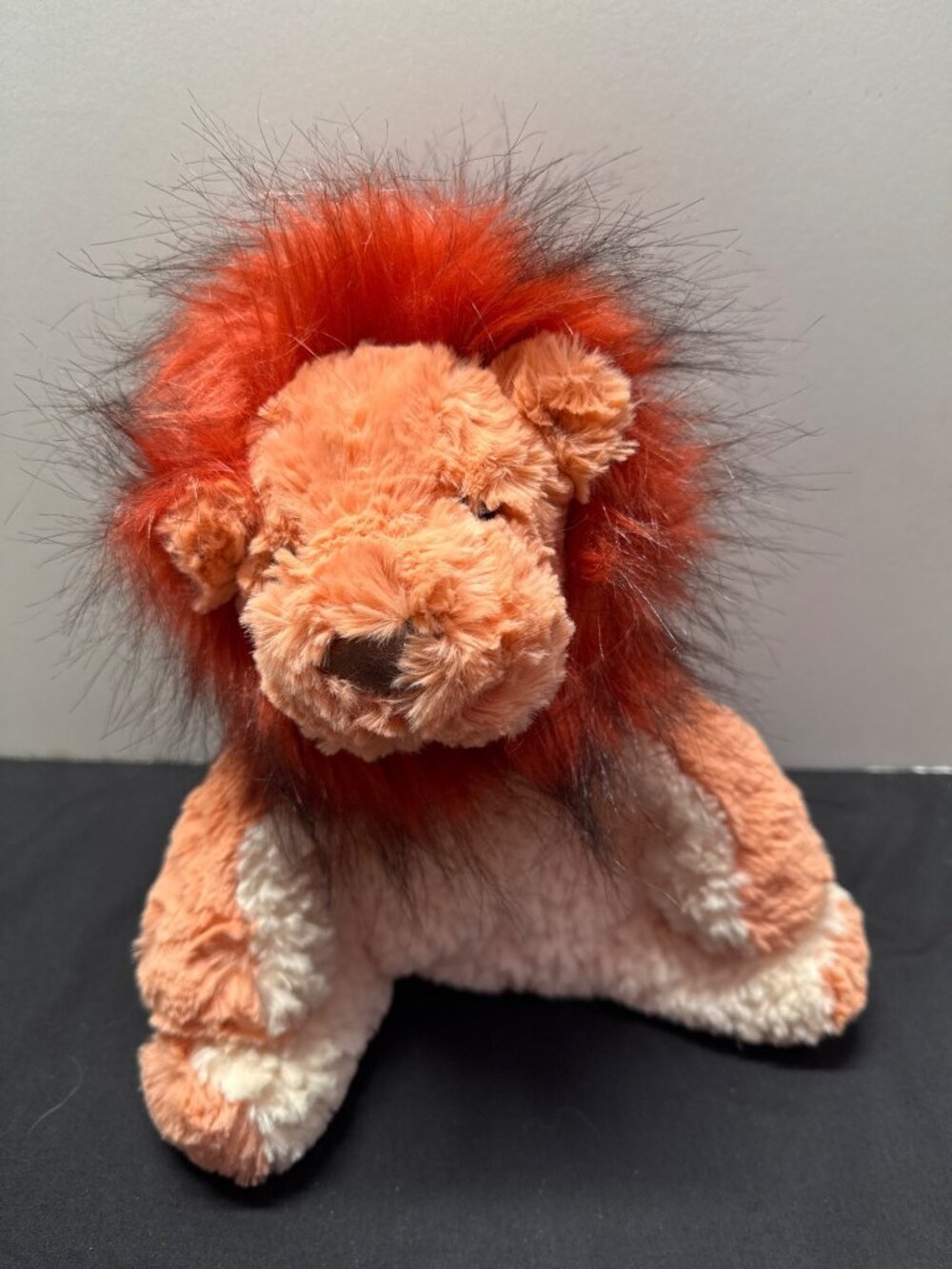 Gund Cozys Lion Plush Toy With Soft Fur & Red Mane 10 Inches Kids Collectible St